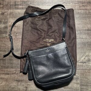 Kate Spade Orchard Street Hemsley bag in black pebbled leather